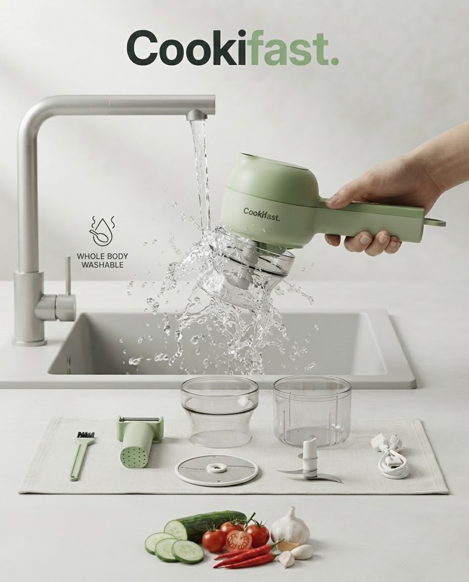 Cookifast 4-in-1 Electric Chopper Set