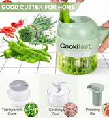 Cookifast 4-in-1 Electric Chopper Set